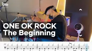 ONE OK ROCK - The Beginning / 드럼연주,드럼악보 / MR무료제공