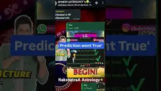 Astrology IPL Match 1 Prediction#astrology #astrologytips #astrologyposts #astrologypredictions