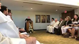 Full live video of Br. Andrew Martin del Valle, OP's Profession