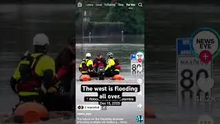 The west is flooding #washington #seattle #america #trump #news #politics #weather
