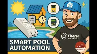 Smart Pool Pump Automation: Solar-Powered & Battery-Safe with Node‑RED + Home Assistant