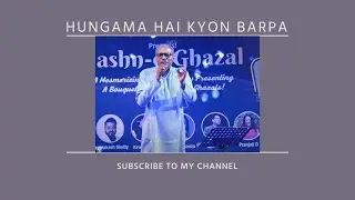 Hungama hai kyon Barpa | Ghazal | Ghulam Ali | Satish Thampi Stage Cover