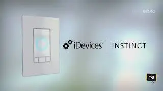 iDevices Instinct: A Wi-Fi light switch with an Alexa speaker inside -CES2018