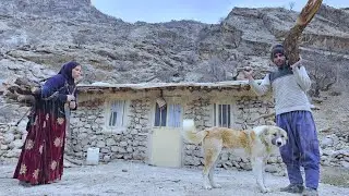 ⛈️Nomadic Life in the Heart of the Village: A Terrible Rain and a Memorable Day in Nature 🌧️🏞️