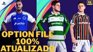 OPTION FILE PES 2026 & 100% ATUALIZADO !!!