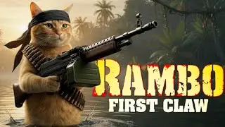😸Рэмбо Первый Коготь 😸- Рэмбо Первая Кровь 2 1985 с моим питомцем Элиотом 🐈