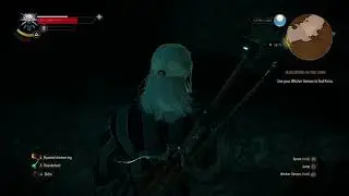 Crazy angry old man gets psycho and punches pointy rock and jumps around while in spooky dark cave!