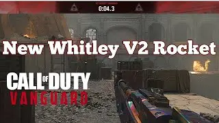 Call of Duty: Vanguard - New Whitley V2 Rocket Gameplay (Best Whitley Class Setup)