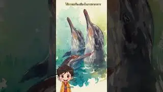 โลมาน้ำจืด Baiji-โรงเล่า Channel #like #animals #love  #shorts #subscribe #share