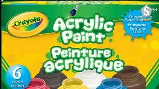 Get 2% cashback on your Amazon order of Crayola Acrylic Paint