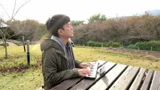 Gurenge demon slayor  Kimestu piano meditation improvisation Shona Japan mountain 