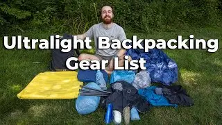 Benton MacKaye Trail Ultralight Gear List (10 LBS)