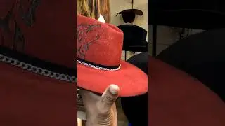 CRAZY WESTERN  HAT TRANSFORMATION... #SHORTS #rednecknation