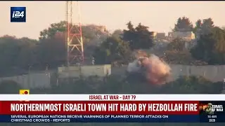 Northernmost Israeli town of Metula devastated by continuous fire from Hezbollah