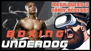 Boxing Underdog Is The Best Boxing Game On Quest 3! TBVRD Plays - Boxing Underdog Quest 3 Gameplay