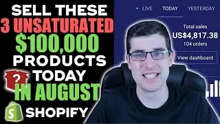 [REVEALED] Sell These 3 UNSATURATED $100,000 WINNING Products TODAY | Shopify Dropshipping 2019