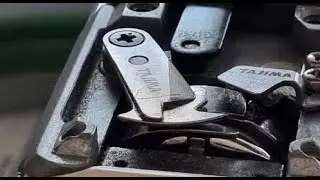 Embroidery Machine Cutting Knife Re-sharpen DIY thread knife repair TAJIMA Brother Swf and more