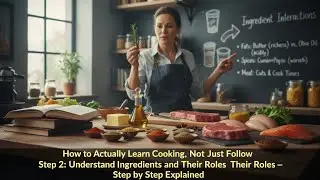 How to Actually Learn Cooking, Not Just Follow Recipes &ndash; Step by Step Explained