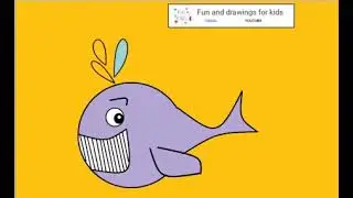 How to draw sea animals 🐳