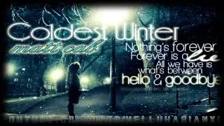 ` it Feels like the Coldest Winter , Cos i'm Here Wthout Your Love . . . [ LYRICS IN DESCRIPTION ! ]