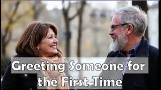 Greeting Someone for the First Time in German