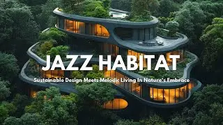 Eco-Friendly Jazz Oasis Amidst Lush Greenery | Sustainable Architecture Meets Music