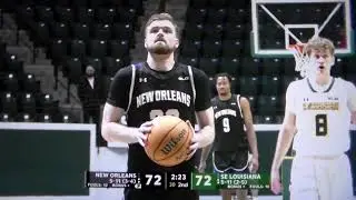 New Orleans' Coleton Benson fouled, hits free throws vs. SE Louisiana