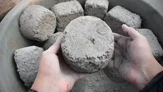 ASMR~Insanely Dusty 2 Different Textures Dry\Water Crumbles🤤Earthy DustPlay\Pouring💨#satisfying💣