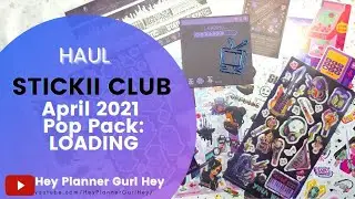 💜 STICKII CLUB - April 2021 - POP PACK - LOADING