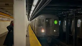 IND Culver Line| (F)(G) Local Train Action @ Fort Hamilton Parkway