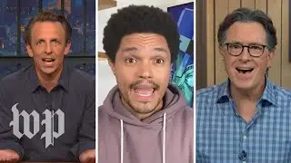 Late-night hosts tear into coronavirus outbreak at White House