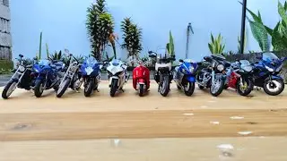 Best Model Bikes Collection 1/12 Scale, Review Model Yamaha, Suzuki, Honda and Harley Davidson