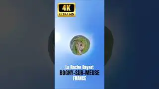 La Roche Bayart, Bogny-sur-Meuse in France [4K Short Video with Insta360 X4]