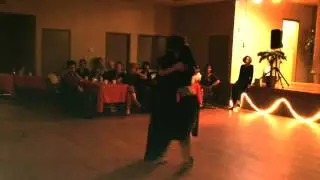 Mike Eblen and Patricia Becker at La Milonga Del Barrio (milonga)