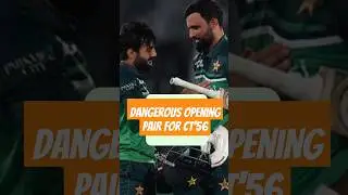 🔥 Rizwan & Fakhar: Pak&rsquo;s Most Dangerous ODI Opening Pair? #cricket #pakistancricket #championstrophy