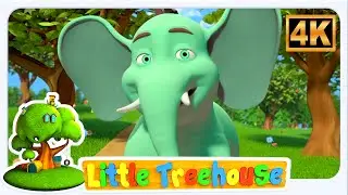 Happy Elephant Song - Nursery Rhyme And Cartoon Video
