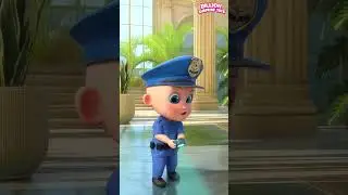 Golden Egg Mystery: The Midnight Heist #billionsurprisetoys #kidssongs #shorts #cartoon