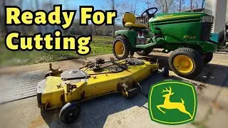Lawn Tractor Yearly Maintenance DIY - Blades, Oil, Lubrication, Deck