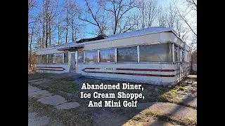 Abandoned Midwest Roadside Diner