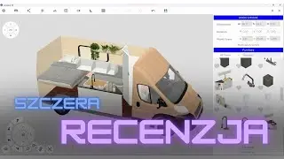Recenzja Vanspace3D - softu do projektowania kampera | Odcinek PLUS