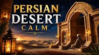 Persian Desert Ambience | Ancient Temple Calm, Deep Meditation Music & Mystic Drums