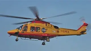 AW 169 Elisoccorso SUEM 118 Treviso in finale su base HEMS dell'ospedale di Treviso
