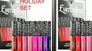 KAT VON D EVERLASTING MINI LIQUID LIPSTICKS HOLIDAY SET