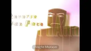 Reverse Man Face animation (Bald Mark) 