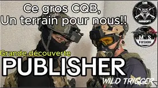 AIRSOFT/ PUBLISHER/ découverte d un gros cqb avec la DIB du collectif  MS FUSION