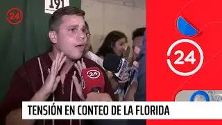 Cuestionan a vocal de mesa de La Florida por su tono para leer los votos | 24 Horas TVN Chile