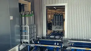 Linde - Gas-F&uuml;llwerk in Marl - Intralogistikanlage von Unitechnik