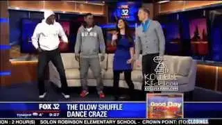 Dlow and Lil Kemo Teach Fox 32 'The Dlow Shuffle'2014