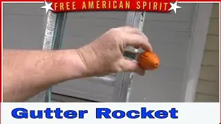 Gutter Cleaning Downspout Jetter  Water Rocket - A Minnie Pressure Washer Clean Now Pressure Washing