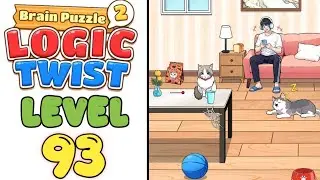 Прохождение игры Brain Puzzle 2 Logic Twist, уровень 94, Mischievous Cat.